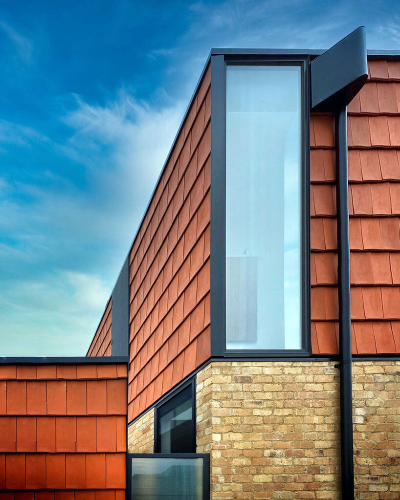 austin maynard architects' terracotta house reflects the spirit of a vegetable garden