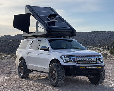 automobile camping: from collapsible A-frame tents to hard-sided carbon fiber campers