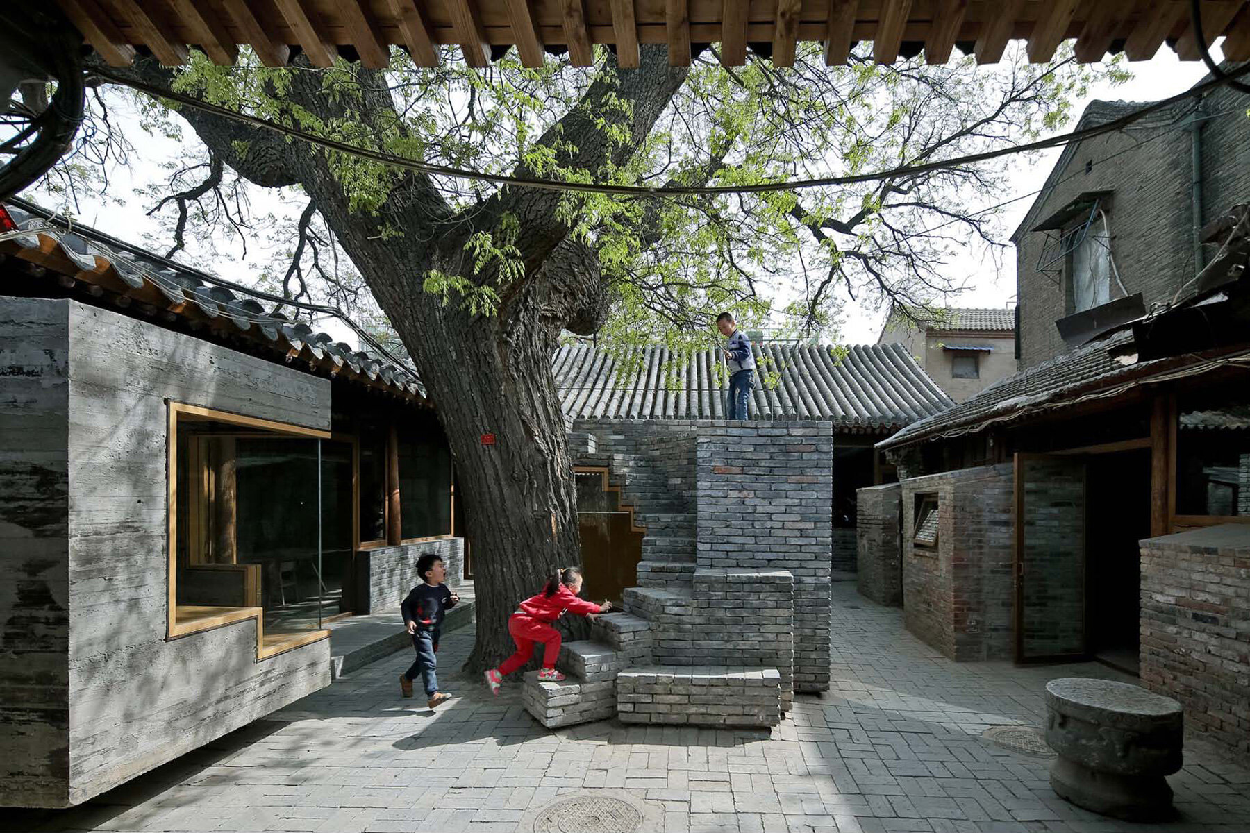 zhang ke exhibits adaptations of beijing's historical hutongs at aedes ...