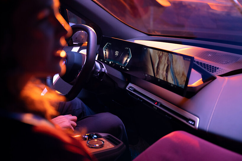2023 bmw with tv screen