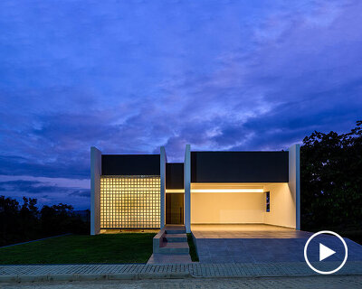 NEBR arquitetura's monolith carpina house rises from brazil's green lands