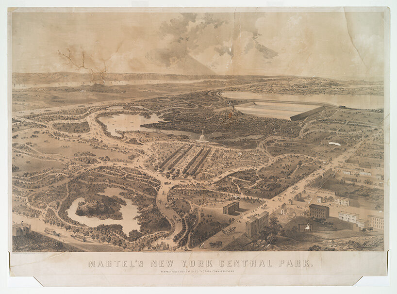 into the archives: the design of central park, a masterpiece of landscape architecture