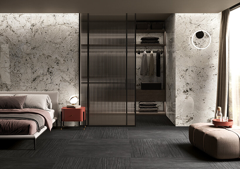 florim nature mood collection mixes marble- and wood-inspired decors