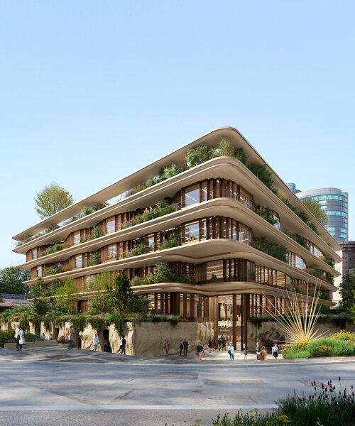 heatherwick studio's first building in spain will produce more energy than it consumes