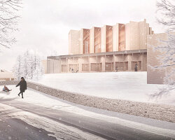 henning larsen selected winner to design højvangen church in denmark