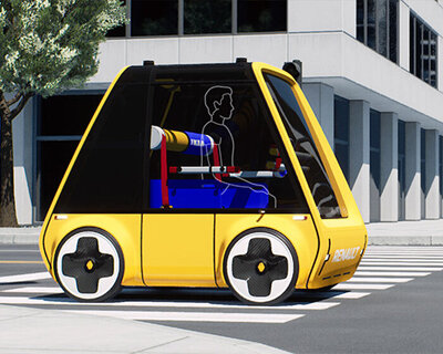 'HÖGA' is a conceptual kit car that can be assembled by one in a few hours