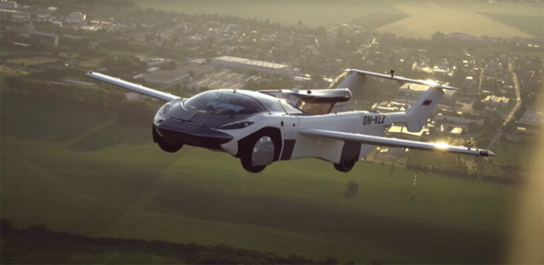 Watch Klein Vision's Aircar Complete Its First-ever Inter-city Flight