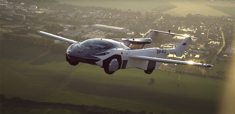 watch klein vision's AirCar complete its first-ever inter-city flight