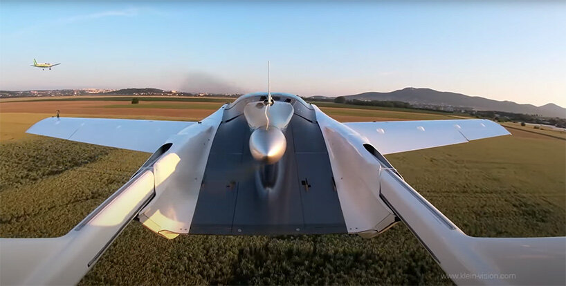 watch klein vision's AirCar complete its first-ever inter-city flight