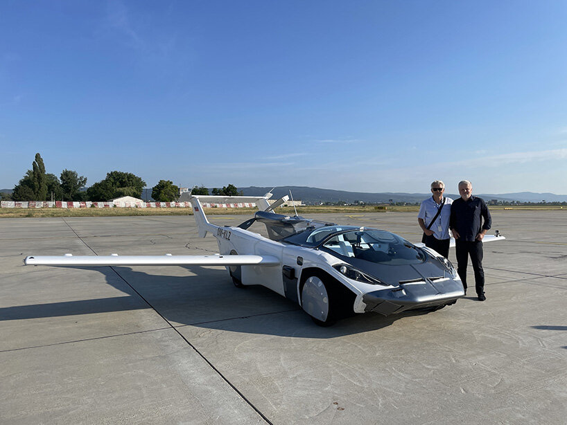 watch klein vision's AirCar complete its first-ever inter-city flight