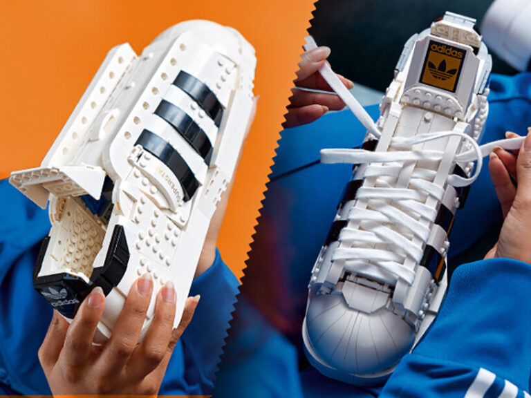 adidas x LEGO unveil new superstar sneaker collab including a building ...