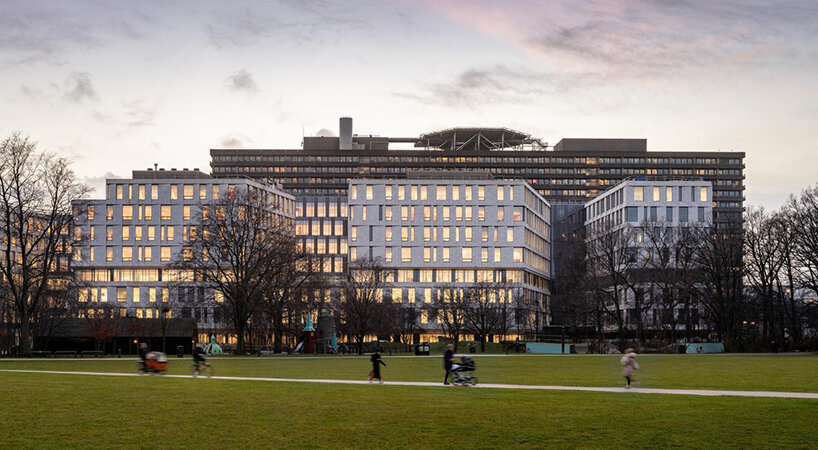 link arkitektur + 3XN construct award-winning healing center extension in denmark