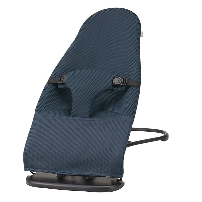 naoto fukasawa's 'wuggy' baby bouncer draws from babushka stacking doll contours