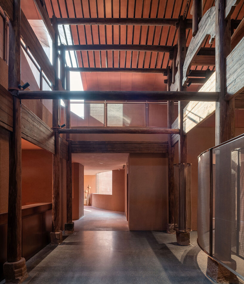 neri & hu completes fuzhou teahouse to enclose an intricate historic structure