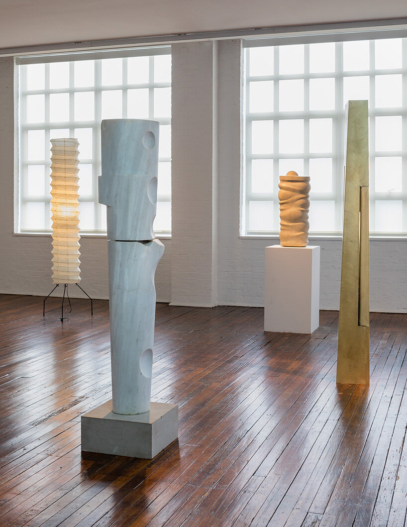 'useless architecture' exhibition at the noguchi museum explores a social purpose for sculpture