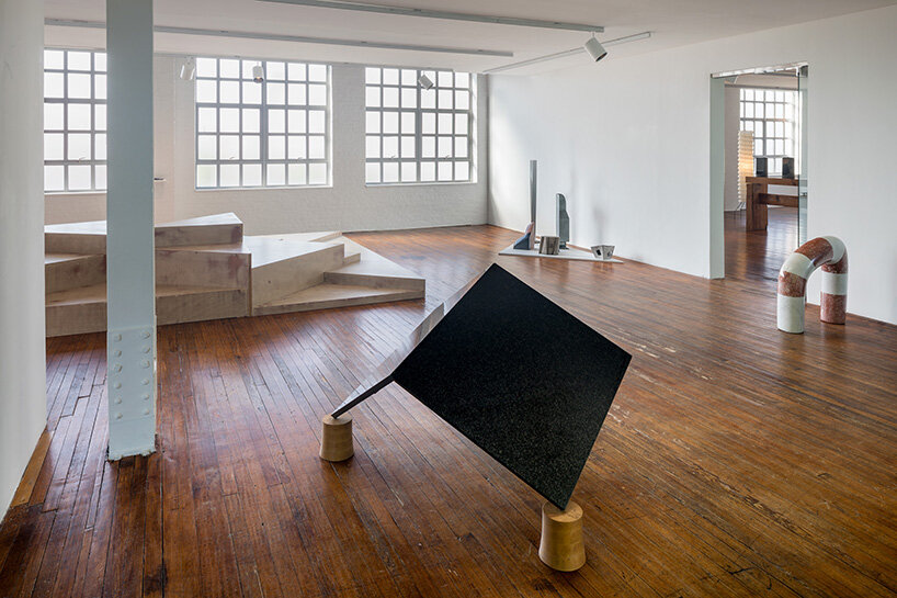 'useless architecture' exhibition at the noguchi museum explores a social purpose for sculpture