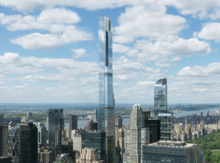 world's tallest residential building 'central park tower' nears completion