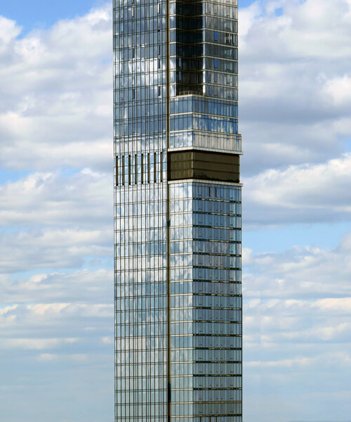 world's tallest residential building 'central park tower' nears completion in new york city