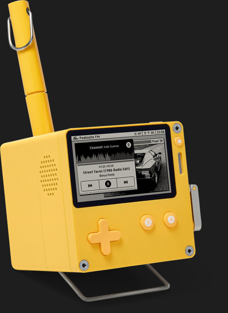 playdate is a retro handheld game system with new games weekly