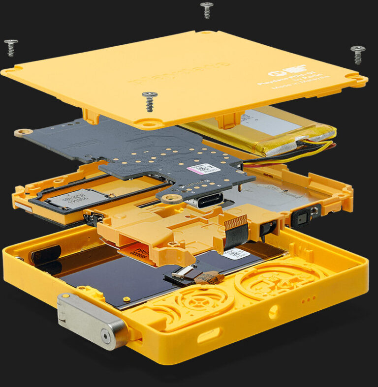 playdate is a retro handheld game system with new games weekly