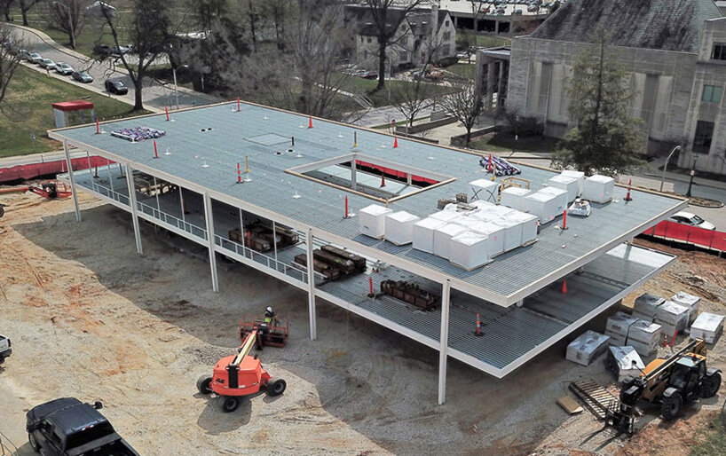 a rediscovered mies van der rohe design is being built in indiana