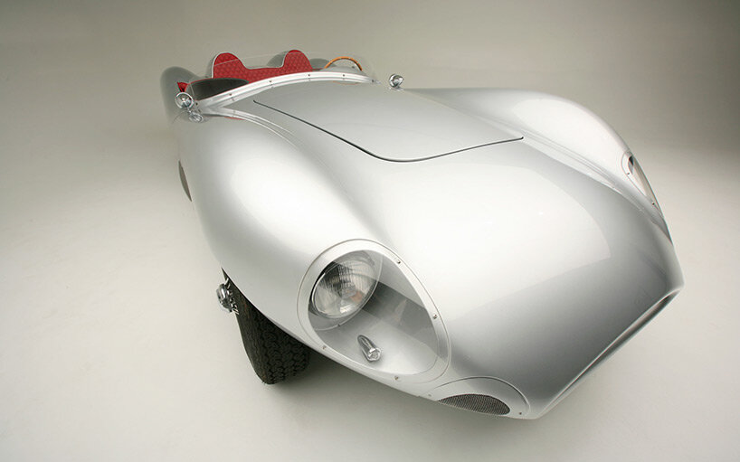 iconic 1957 aston martin DBR2 gets futuristic remake with lightweight carbon fiber body by rizk auto 