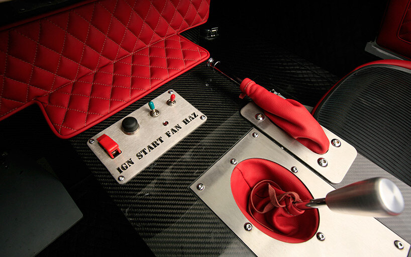 iconic 1957 aston martin DBR2 gets futuristic remake with lightweight carbon fiber body