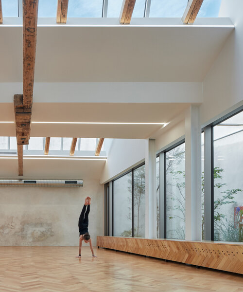 RO_aR architects renovates czech heritage building into yoga studio and gallery space
