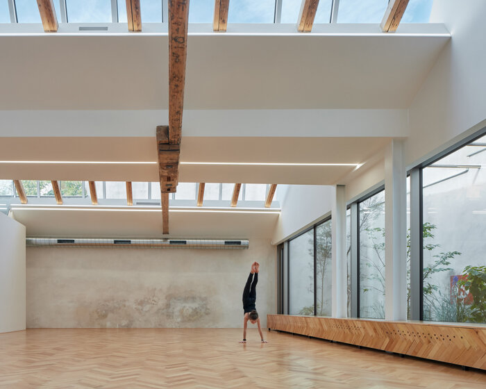 RO_aR architects renovates czech heritage building into yoga studio and gallery space