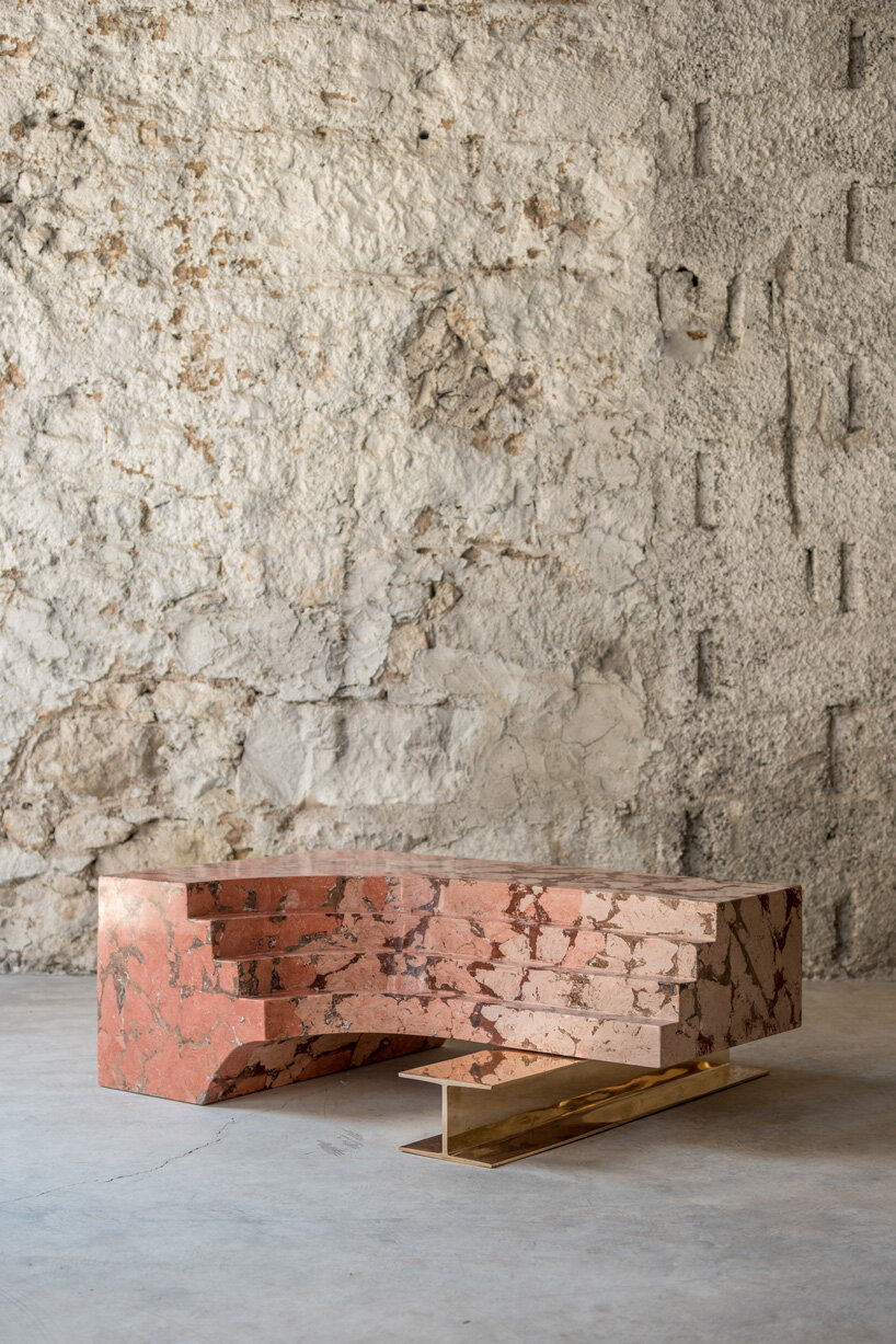 roberto sironi reimagines architectural fragments as contemporary ruins at carwan gallery