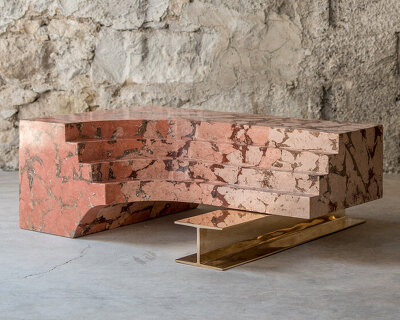 roberto sironi reimagines architectural fragments as contemporary ruins at carwan gallery