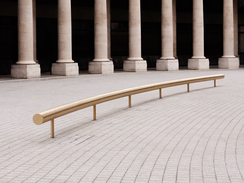 bouroullec brothers design public square + furnishings for tadao ando's bourse de commerce