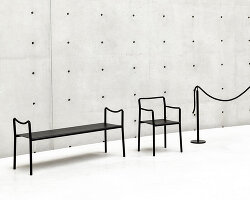 bouroullec brothers design public square + furnishings for tadao ando's bourse de commerce