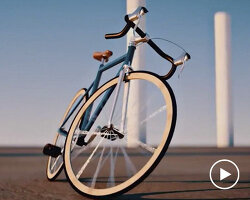 self-driving bicycle developed by huawei engineers can operate unmanned