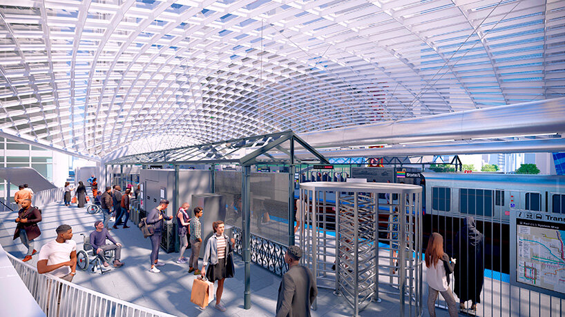 SOM and transystems bring new vitality to one of chicago's oldest train stations