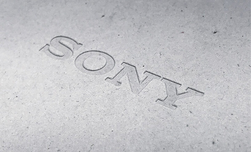 sony evolves sustainable packaging from bamboo, sugarcane + recycled paper