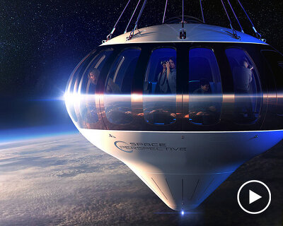 space perspective, a $125,000 balloon ride to the stratosphere