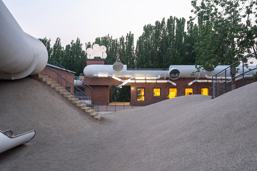 waa transforms 1970’s warehouse in beijing into experiential playscape for children