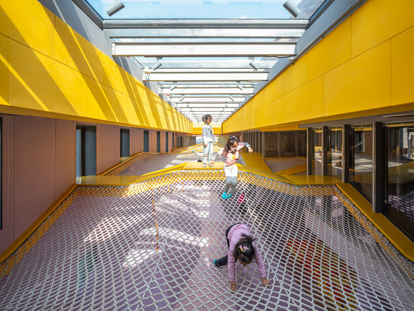 waa transforms 1970’s warehouse in beijing into experiential playscape for children