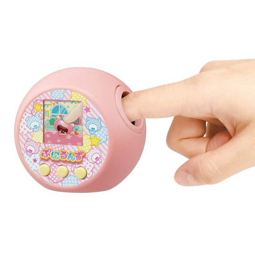 this virtual pet is like a tamagotchi that you can actually pet Filius