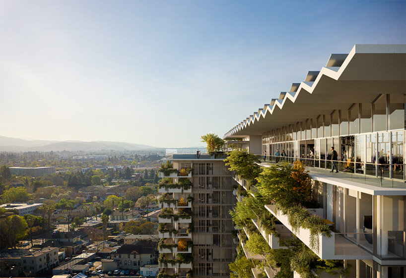 the 'orchard' residences at westbank campus in san jose will be interwoven with nature