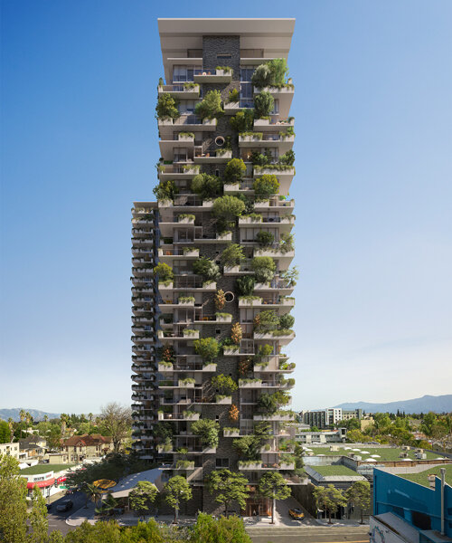 the 'orchard' residences at westbank campus in san jose will be interwoven with nature