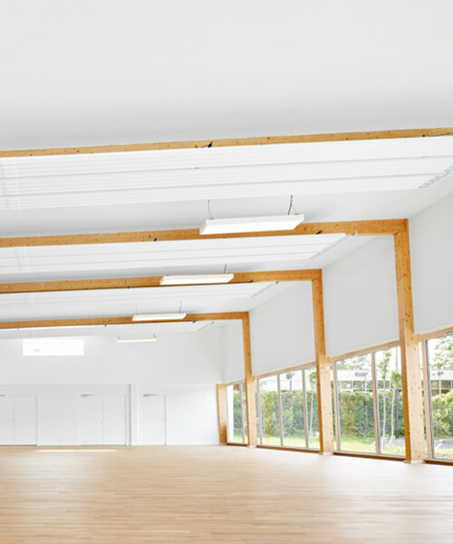 lemoal lemoal completes the first sports hall built with hempcrete blocks in france