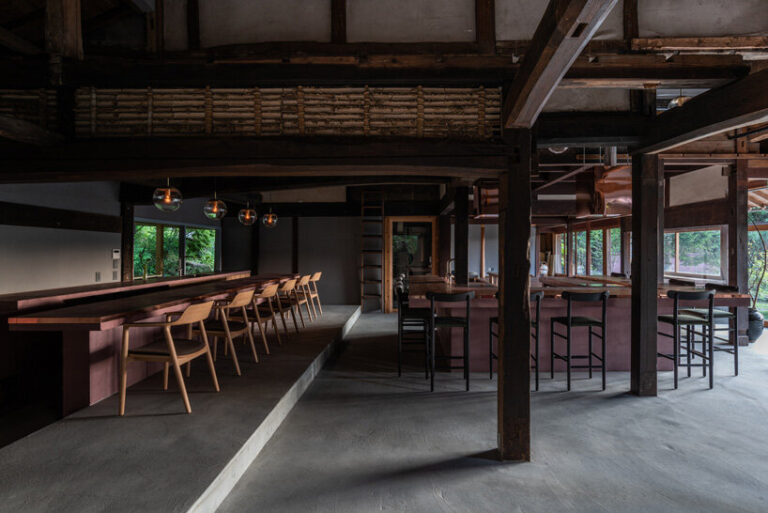 historic japanese house transformed into hotel that connects with nature