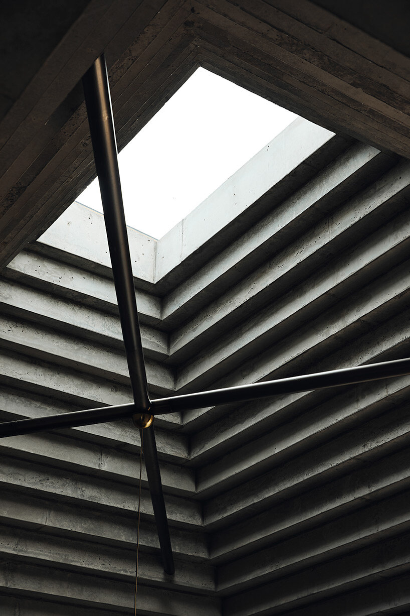sculptural frustum roofs top beach residence by architects EAT in south australia