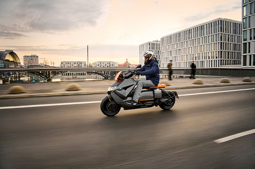BMW motorrad's radical electric CE 04 two-wheeler is ready to ride