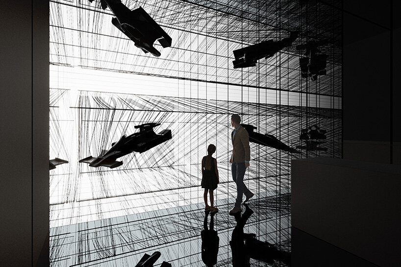 carlo ratti + italo rota reveal plans for a museum dedicated to carbon fiber in italy