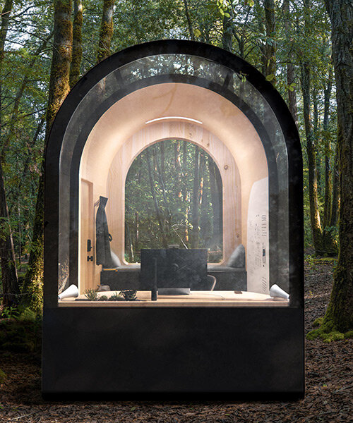 you can have your own remote tiny office in the woods with denizen's 3D printed smartpod