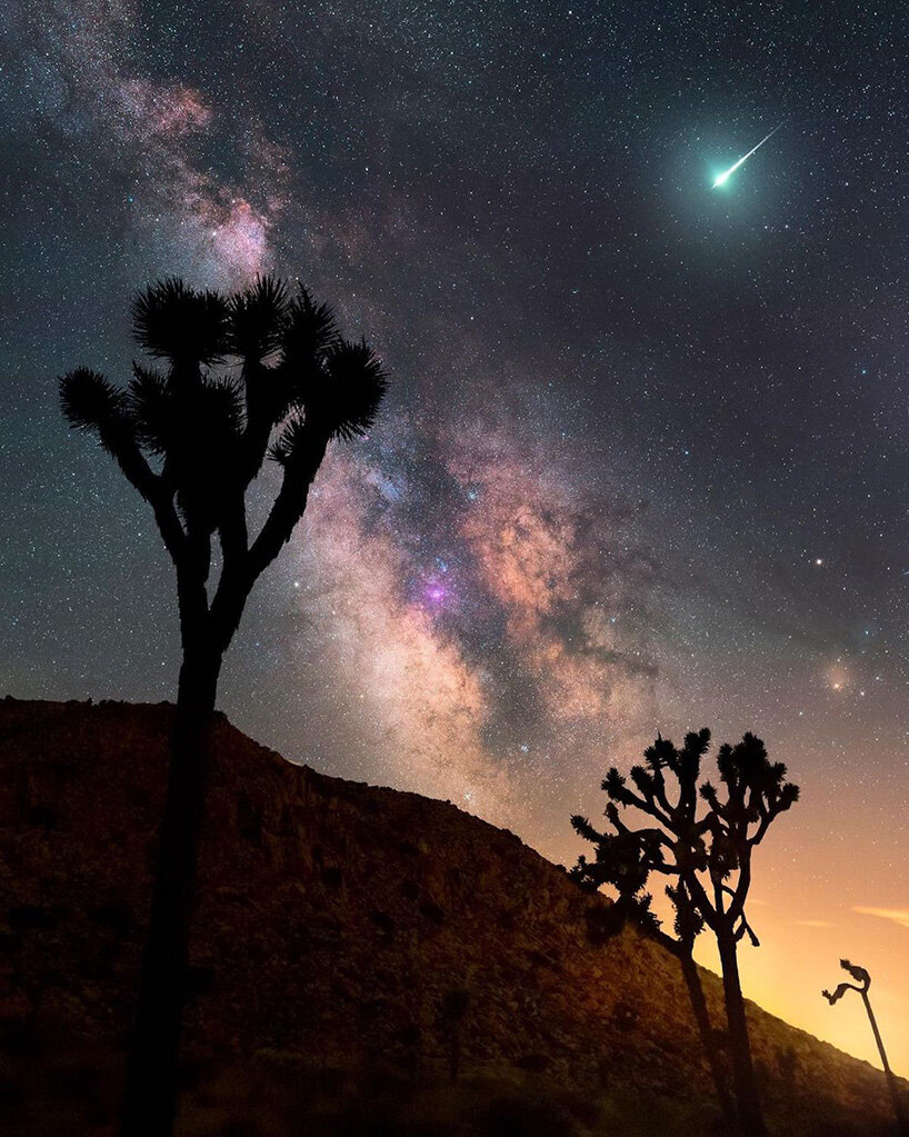 derek culver captures erosional landscapes + milky way galaxy