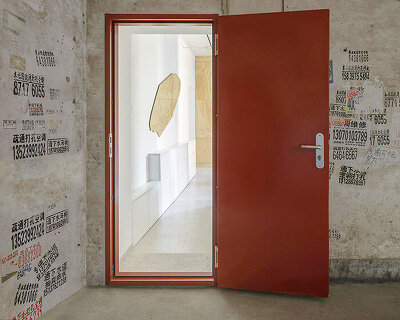 post-war family dormitory is transformed into a tiny white-toned cozy apartment in beijing